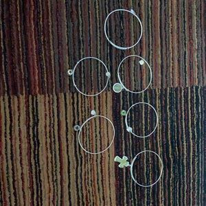 Sterling silver Alex and Ani bracelets